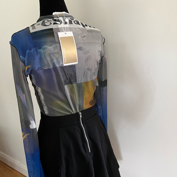 Brand new sheer top - Picture 3 of 5